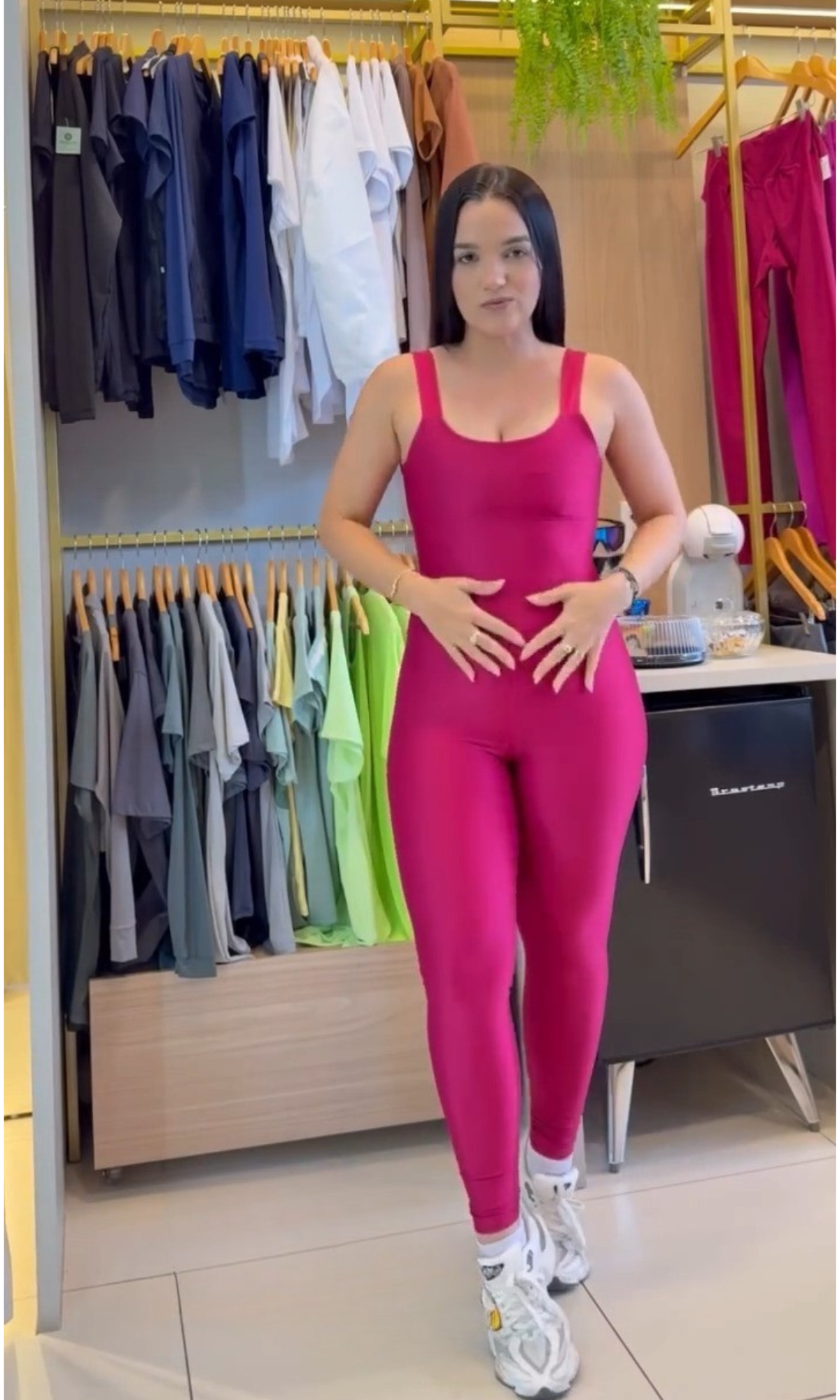 Macacão Pink-Active